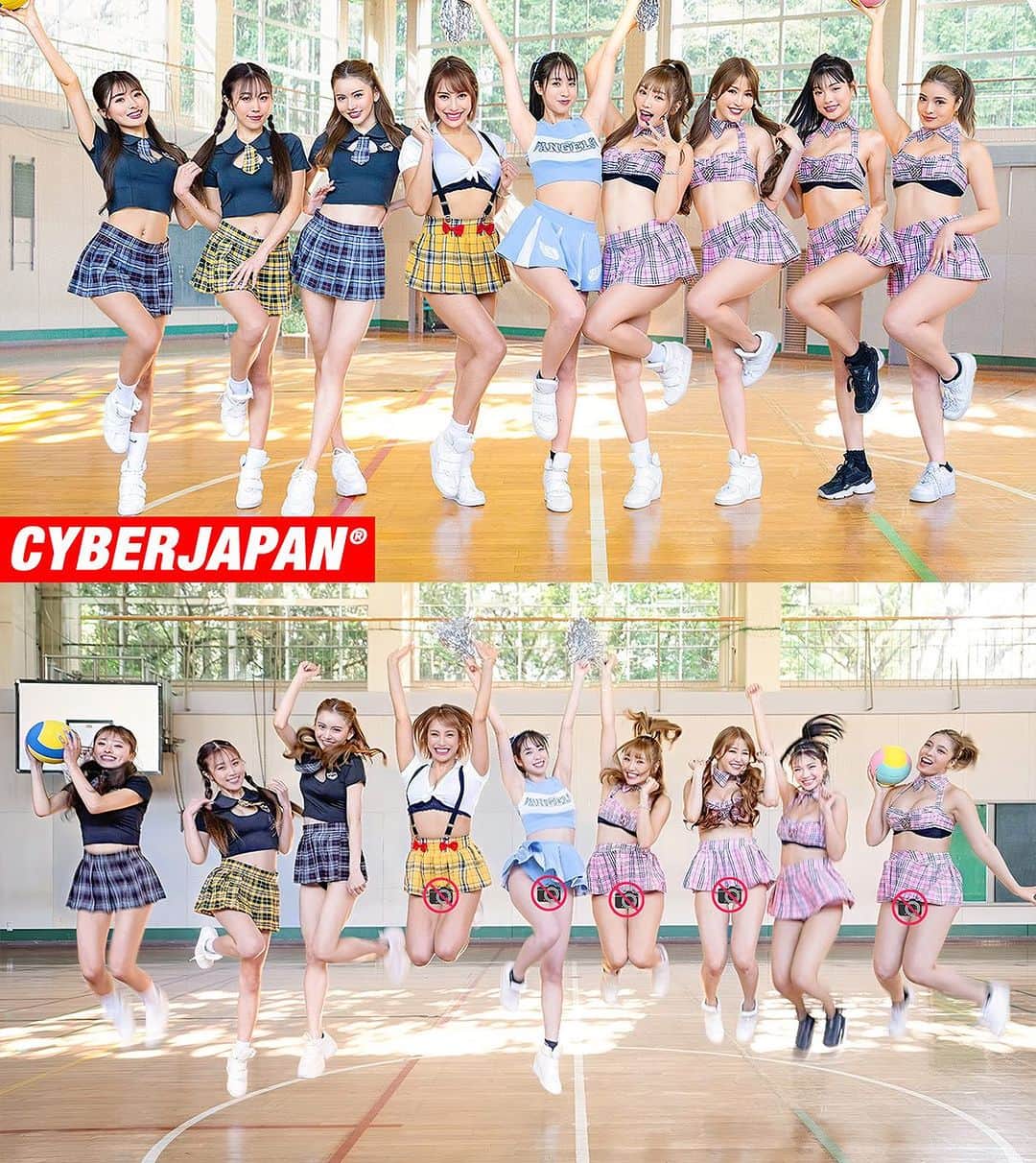 CYBERJAPAN Staffさんのインスタグラム写真 - (CYBERJAPAN StaffInstagram)「本日の CYBERJAPAN DANCERS の公式 YouTube チャンネルの新しい動画がアップ‼️🤩  今回は制服コスプレでガチにドッジボール！💥🏐 KANAE, KAZUE, KAREN, HARUKA, JUNON, CHIAKI, MIYABI, RIONAとRIANが戦う！🔥🤣 是非みて下さい！☺️✨  ⚡️CYBERJAPAN DANCERS 公式 YouTube⚡️  🤾🏼‍♀️ギャル女子校生が手加減なしの本気ドッジボール対決！🏆  学校の体育館で女子高生制服コスプレをして、女子だけのドッジボール対決をしました！ 真剣すぎて若干引きそうなくらい、本気の投球でした！！w  チャンネル登録もよろしくお願いします！  ▶️ https://youtu.be/lbHf2b65sAo 📍リンクはストーリーにあります。  #サイバージャパン #CYBERJAPAN #ドッジボール #dodgeball #制服 #女子高」7月8日 16時43分 - cyberjapan