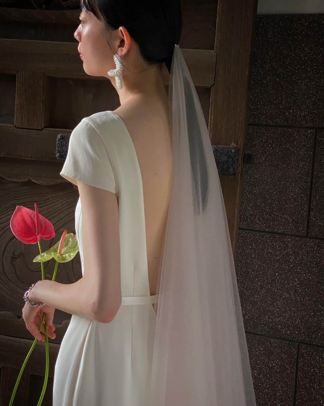 YouAさんのインスタグラム写真 - (YouAInstagram)「Styling #weddingdress  #北陸フォトウェディング #金沢旅行 #金沢」7月8日 16時55分 - youa.dressstylist