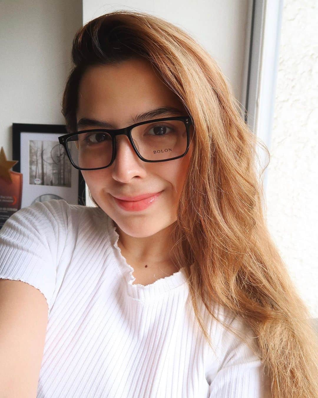 Alexa Ilacadのインスタグラム：「Hooray for new specs. 🤓  Seeing the world in style with my @boloneyewear. Get yours now at any @visionexpressph branch and SM department stores nationwide. #MustHaveBolon #VisionExpress」
