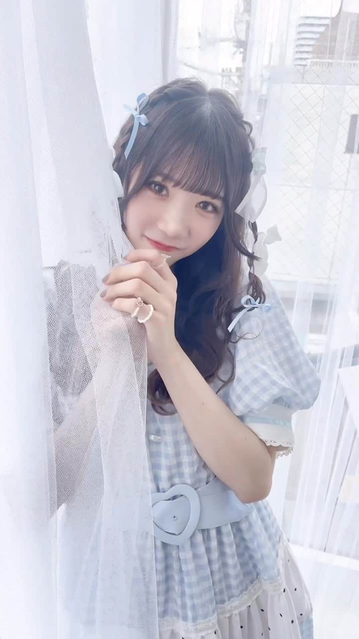 堂本千晴のインスタグラム：「私の思い出に溶けてきまう🫠🩵」