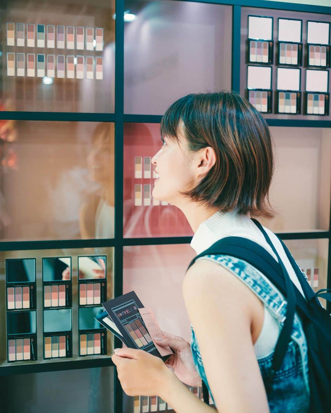 小林涼子さんのインスタグラム写真 - (小林涼子Instagram)「. まゆげげげげげげげ。 ピンク系のまゆげげげ。  ゆみちゃんに会いに 渋谷で開催している「まゆげを愛してる展」 にお邪魔してきました。 ゆみちゃんのデザイン、どれも可愛すぎる〜♡  @yumi.kurotani」7月8日 20時06分 - ryoko_kobayashi_ryoko
