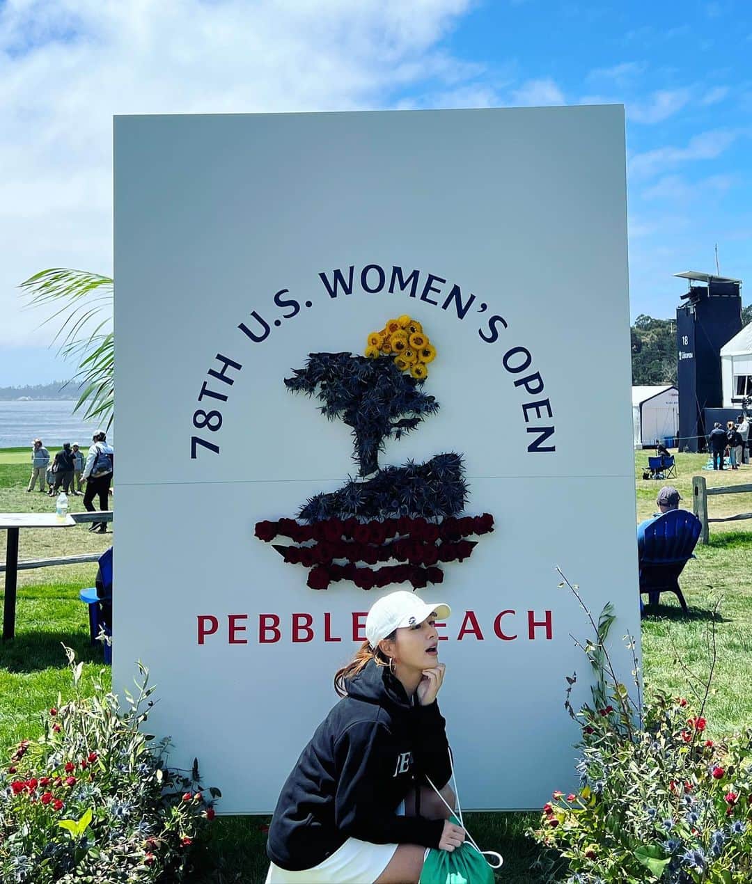 イ・ミンジョンさんのインスタグラム写真 - (イ・ミンジョンInstagram)「#USwomensopen #pebblebeach」7月9日 6時50分 - 216jung