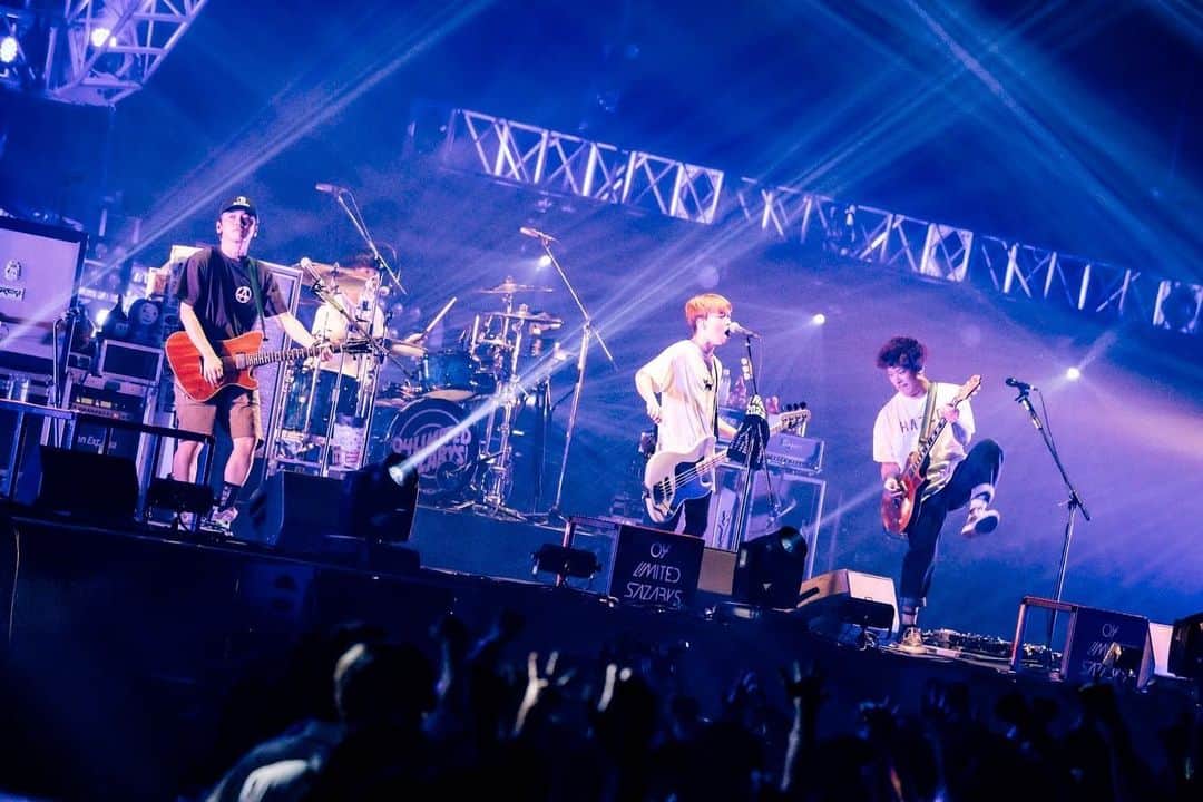 04 Limited Sazabysさんのインスタグラム写真 - (04 Limited SazabysInstagram)「. 7/8(土) 横浜アリーナ 『Talking Rock! FES.2023』  📸 @fujiitaku」7月8日 22時18分 - 04limitedsazabys_official