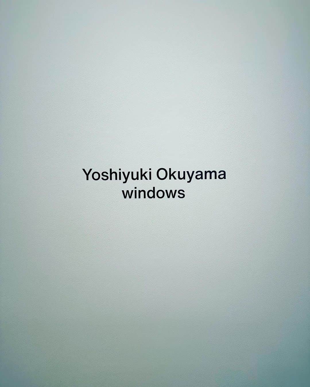 田中杏子さんのインスタグラム写真 - (田中杏子Instagram)「目が奪われて、2度行っちゃいました。 @yoshiyukiokuyama 「windows」 テーマもコンセプトも仕上がりも、素晴らしかったです🥰❣️❗️  東京のwindows724点が収められた本も販売してるようです❤️  #yoshiyukiokuyama  #amanatigp」7月8日 23時01分 - akoakotanaka