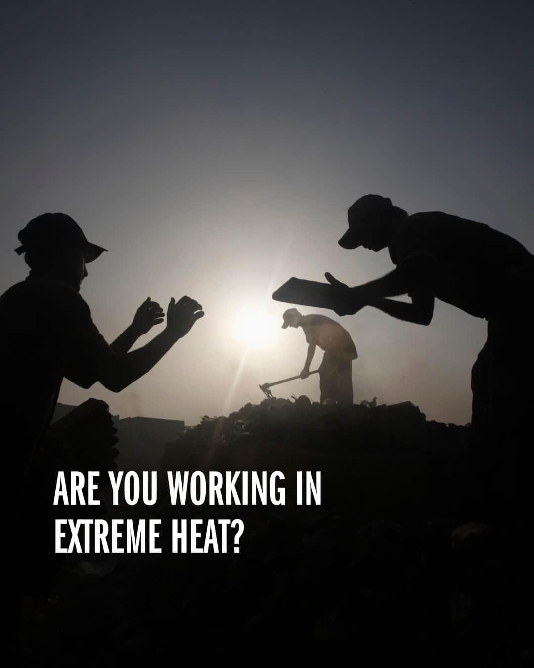 TIME Magazineのインスタグラム：「TIME is reporting stories about heat and labor in the U.S., and we want to hear from you. Send us a voice mail, a short note, a picture, or a video clip about what it’s like to work through a heat wave and how you’re staying safe at the link in bio.」
