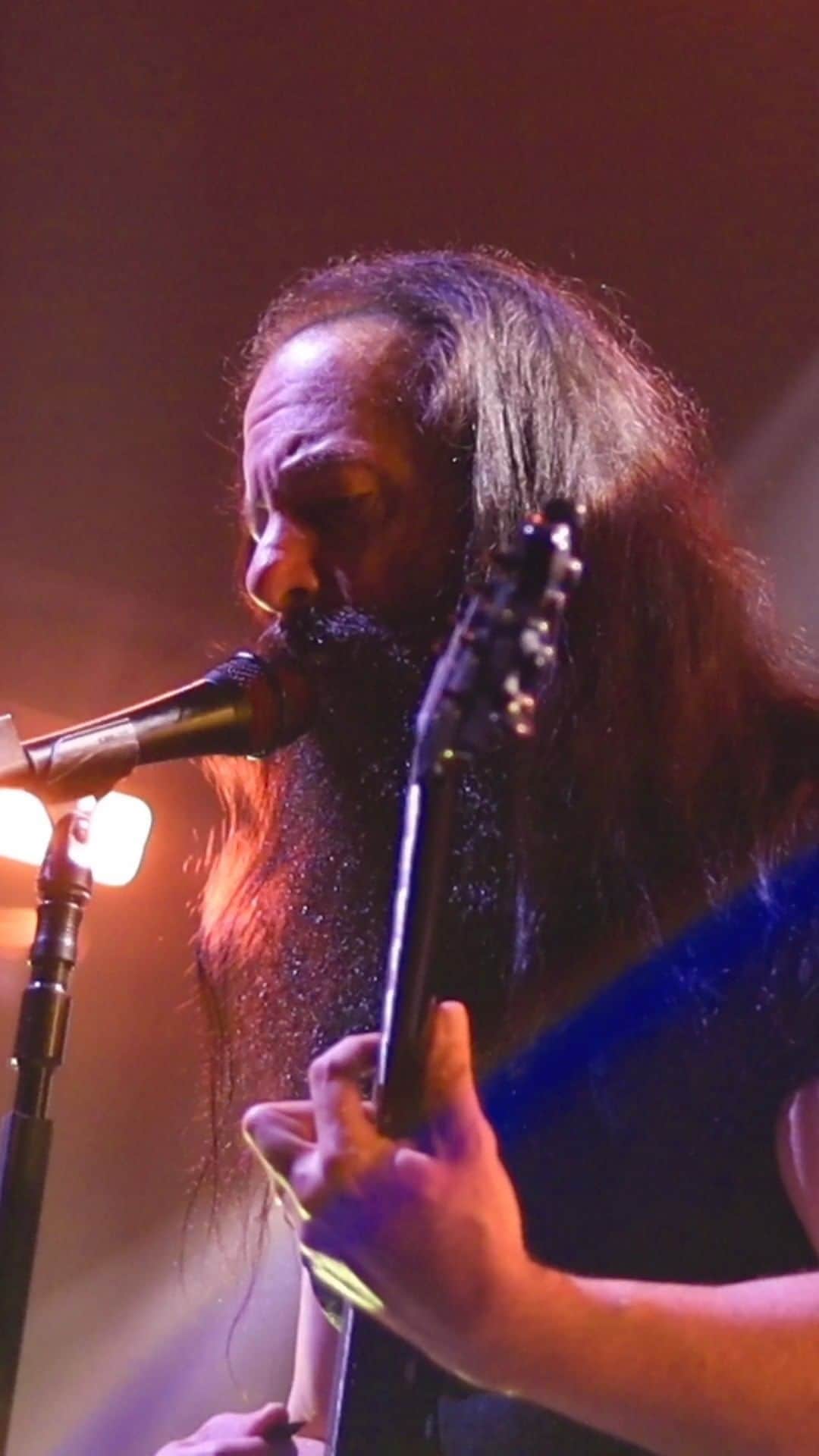 ドリーム・シアターのインスタグラム：「Experience ‘Solitary Shell’ and many more of your favorite Dream Theater tracks, live on the Dreamsonic 2023 tour featuring special guest Devin Townsend and Animals As Leaders!  Tickets still available at dreamsonic.com」