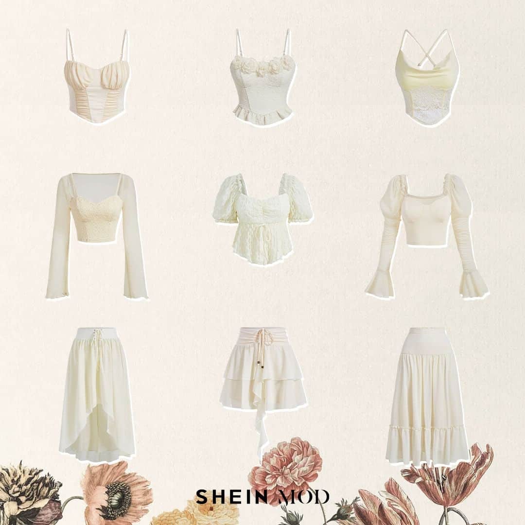 SHEINさんのインスタグラム写真 - (SHEINInstagram)「Dreamy summer style get a breath of fresh air with these fanciful finds from SHEIN MOD ☀️✨🌿  🔎16730124 17322736 17381737 17062589 17480103 17433328 18178508 17076628 18346941 17325885 17067762 17322615 17326178 17062375 17322747 17494637 17382048 18542671  #SHEINMOD」7月9日 2時30分 - sheinofficial