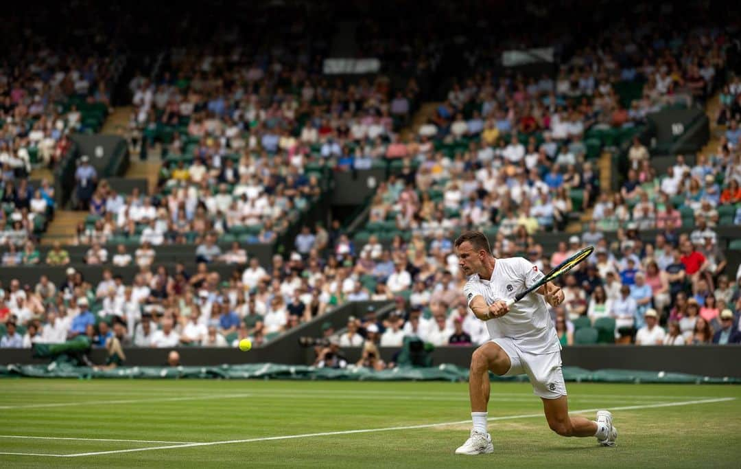 マートン・フチョビッチさんのインスタグラム写真 - (マートン・フチョビッチInstagram)「Third round is the final destination @wimbledon 🎾🌱🇬🇧 thanks for all the support, Court1 was unbeliveable today 👏🏻 @tourismbh」7月9日 3時36分 - fucsovicsmarci