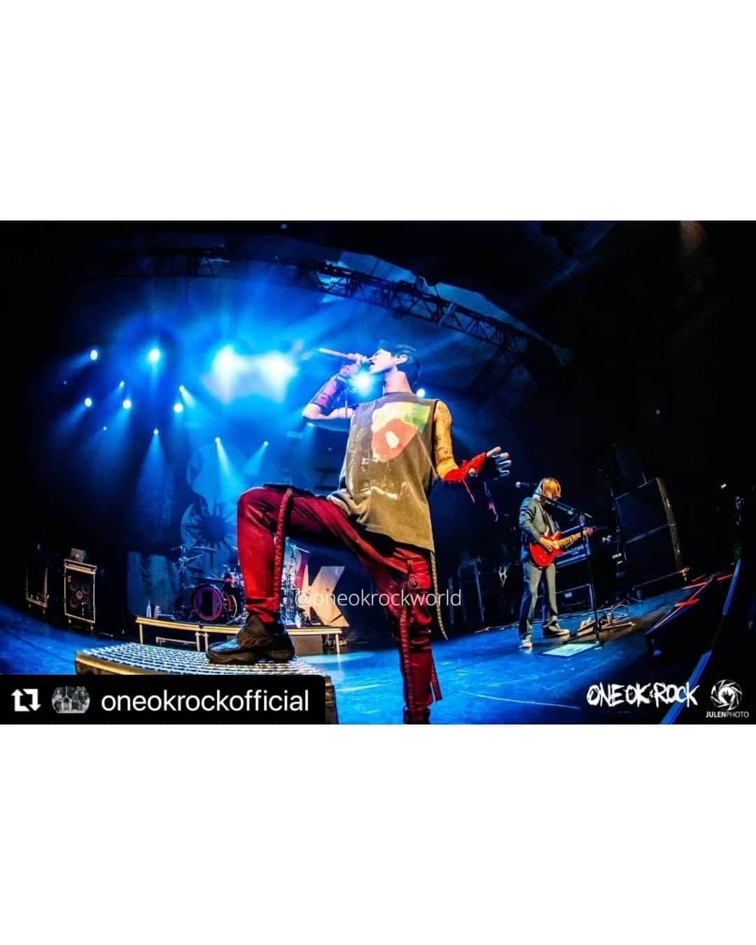 ONE OK ROCK WORLDのインスタグラム