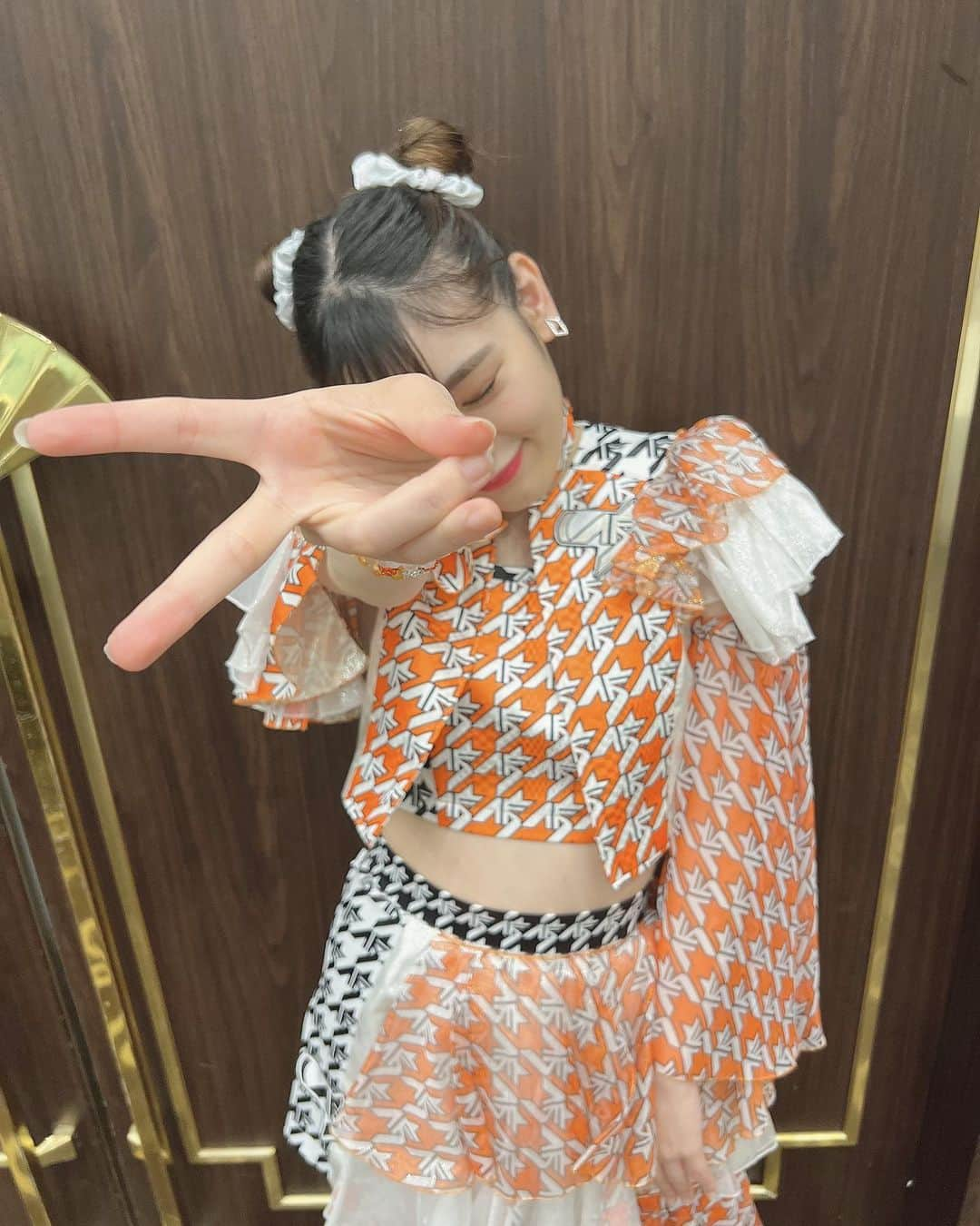 小山星流さんのインスタグラム写真 - (小山星流Instagram)「ツイン団子🍡  #fypシ #followmeto #idol #japaneseidol #hairstyle #hairstylist #オレンジカラー #オレンジ担当」7月9日 15時35分 - uugirl_new_seina