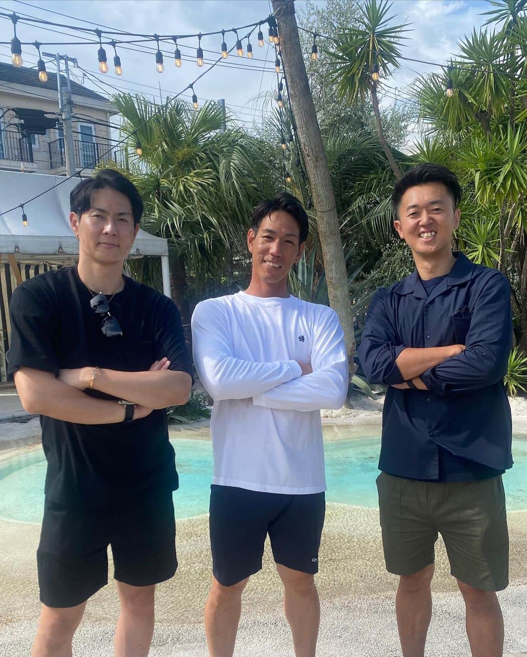 荒波翔のインスタグラム：「本日イベントご参加頂きありがとうございました！！  冬のイベントで、夏やりたいね！！って一言から今回実現する事ができて良かったです😆  それにしても、たけの写真撮るクオリティーに😳🫢👏」