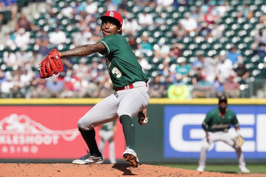 セントルイス・カージナルスさんのインスタグラム写真 - (セントルイス・カージナルスInstagram)「Let the kids play.   @therealtinkhence and @vds.2 made some noise in the #FuturesGame!」7月9日 10時09分 - cardinals