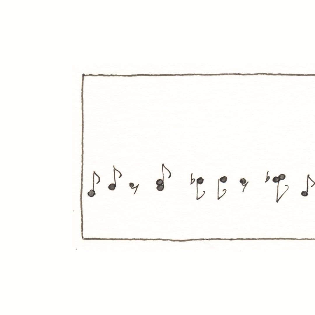 森山標子(しなこ)/Schinakoさんのインスタグラム写真 - (森山標子(しなこ)/SchinakoInstagram)「musical notes 🎶 音符🐇🌾」7月9日 11時15分 - schinako