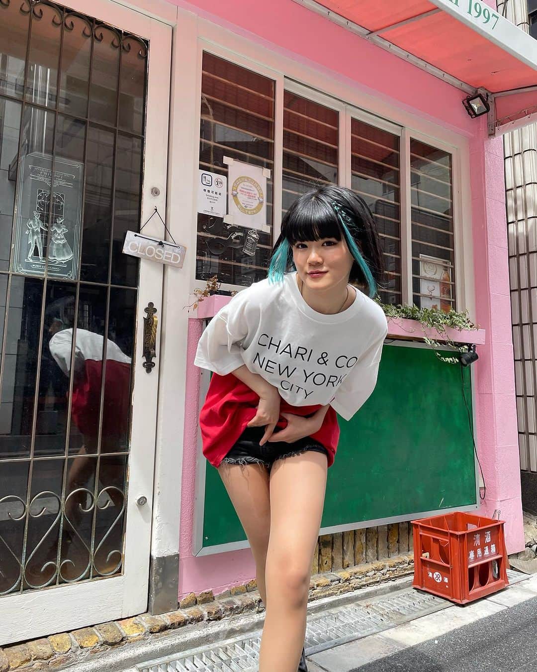 のインスタグラム：「So comfy 🫠❤️@bayflow_inc @chariandconyc #BAYFLOW #ChariAndCo #saferide」