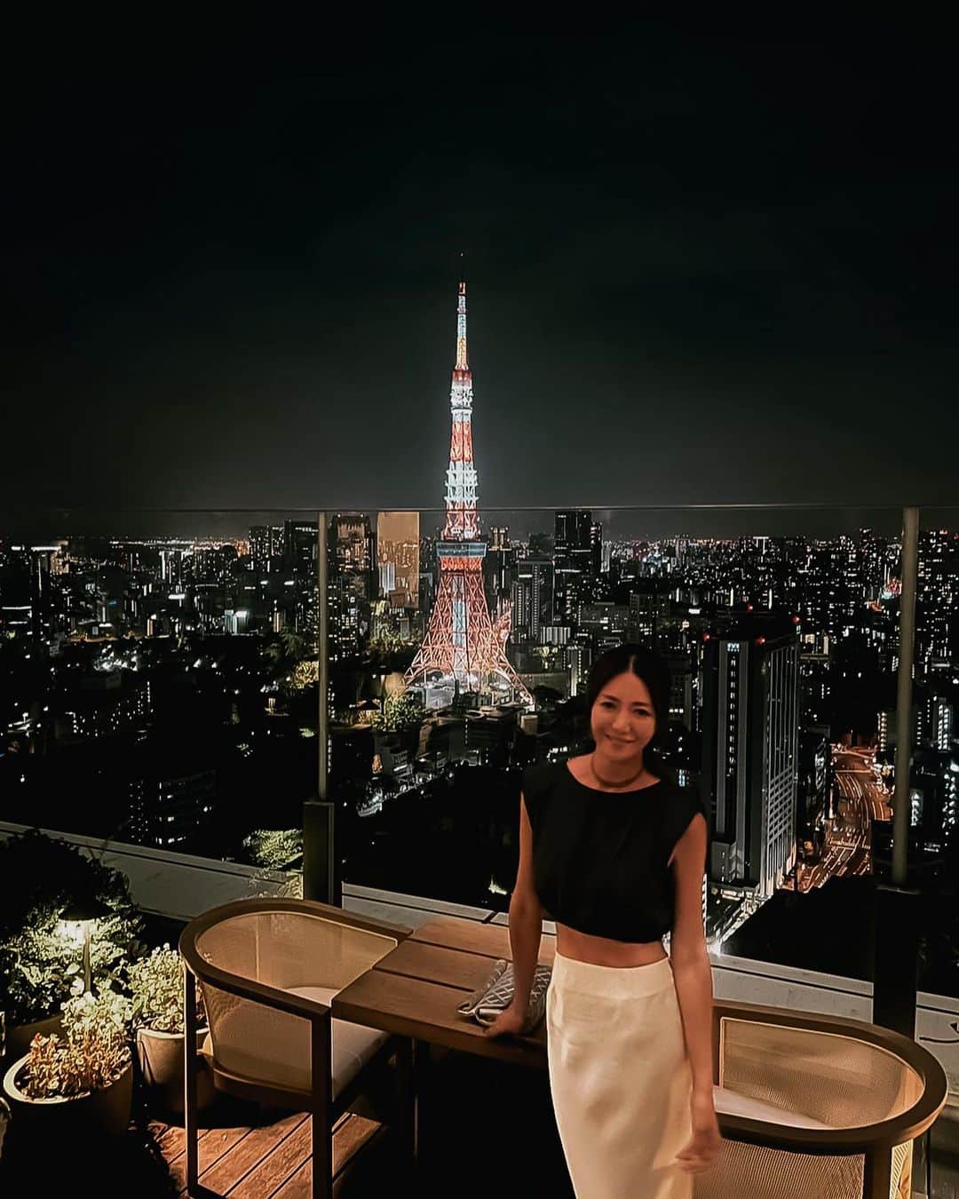 川島幸美さんのインスタグラム写真 - (川島幸美Instagram)「The moment the lights of  Tokyo Tower end.🗼」7月9日 11時55分 - yukimikawashima