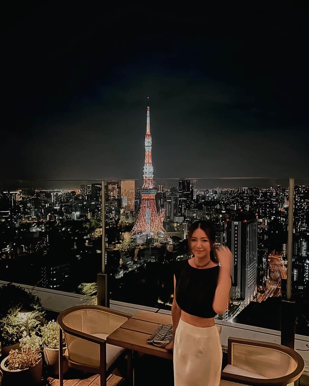 川島幸美さんのインスタグラム写真 - (川島幸美Instagram)「The moment the lights of  Tokyo Tower end.🗼」7月9日 11時55分 - yukimikawashima