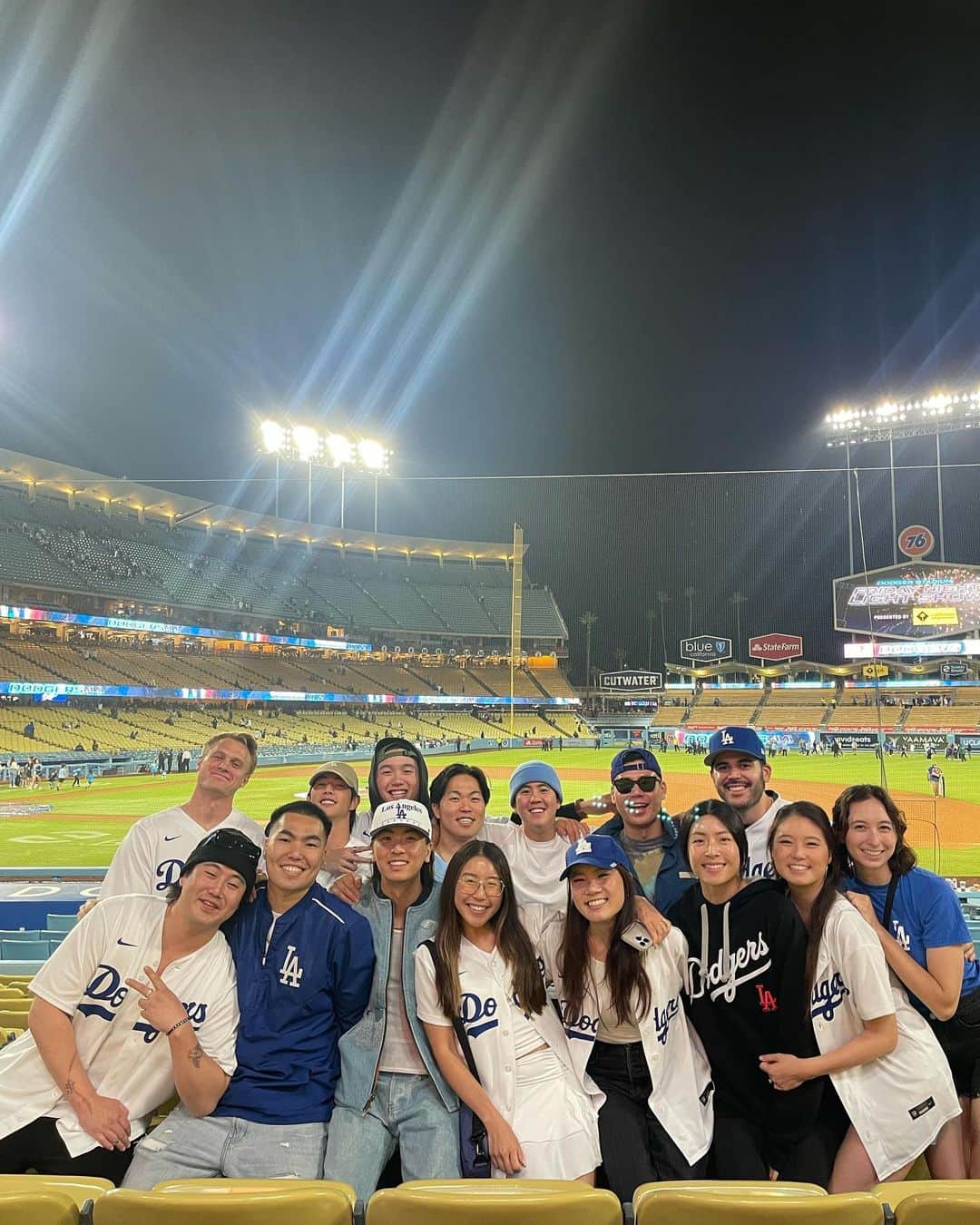 Mark さんのインスタグラム写真 - (Mark Instagram)「First timer at a Dodgers game!」7月9日 11時59分 - marktuan