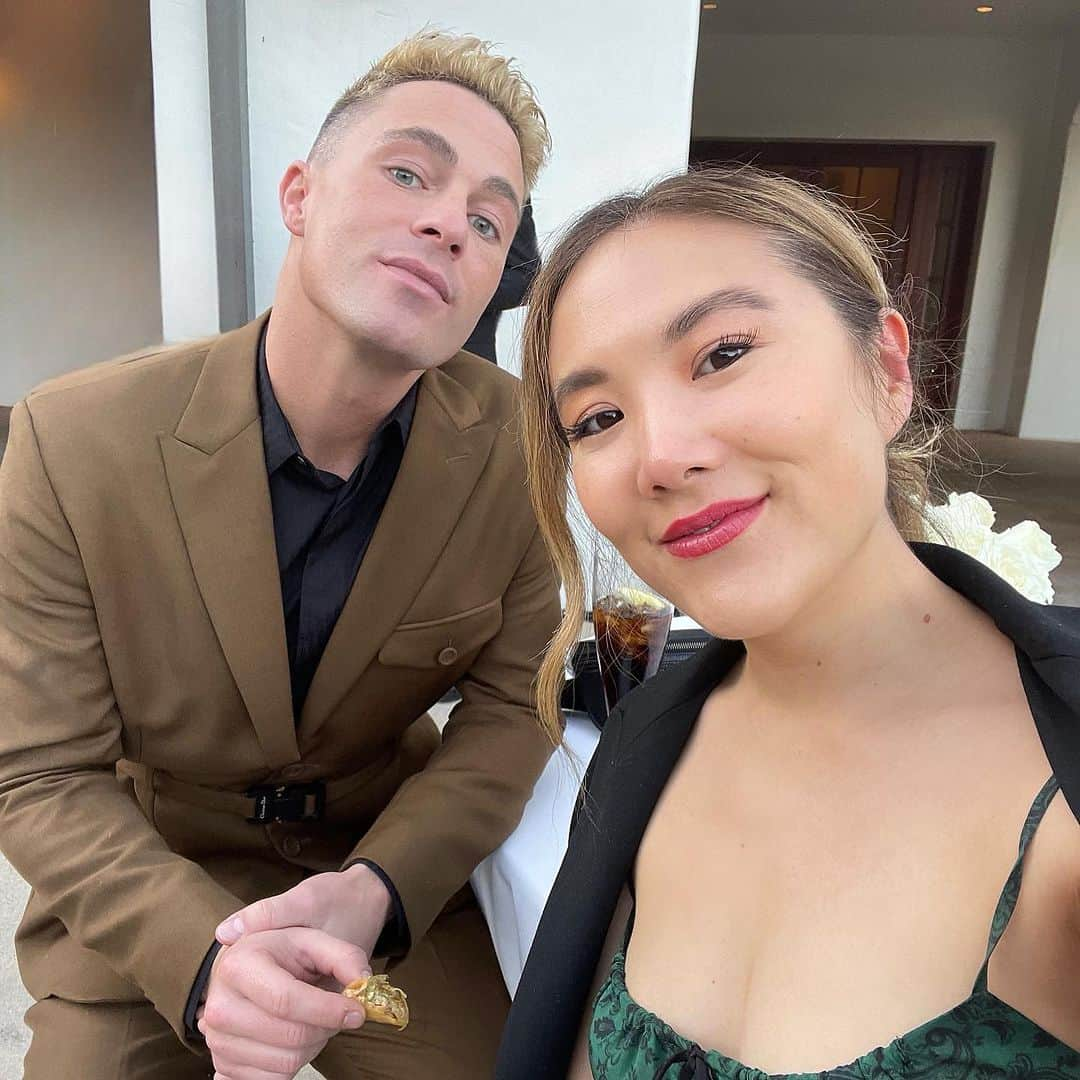 コルトン・ヘインズのインスタグラム：「. @allymaki & I cried all night watchin our baby angels @markmanio & @scotthoying tie the knot 🥹. What a beautiful night full of love ❤️」