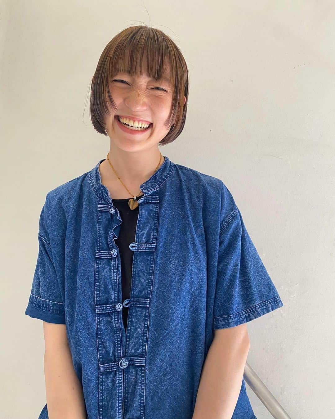 沙田瑞紀さんのインスタグラム写真 - (沙田瑞紀Instagram)「久しぶりに髪の毛を綺麗にしてもらったよーー❣️サイコーだなぁ。矢野さん、いつもありがとうございます☺️毛先はちょい紫👾  #ショートボブ #ショートヘア #ブリーチヘア」7月9日 13時35分 - mizuki_masuda