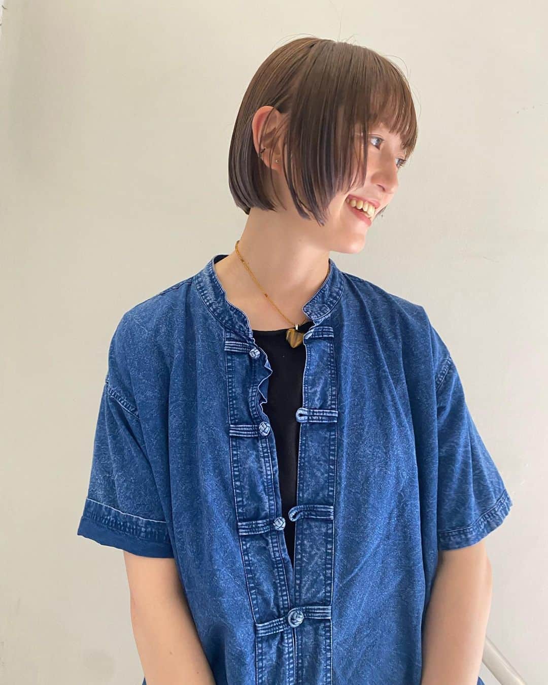 沙田瑞紀さんのインスタグラム写真 - (沙田瑞紀Instagram)「久しぶりに髪の毛を綺麗にしてもらったよーー❣️サイコーだなぁ。矢野さん、いつもありがとうございます☺️毛先はちょい紫👾  #ショートボブ #ショートヘア #ブリーチヘア」7月9日 13時35分 - mizuki_masuda