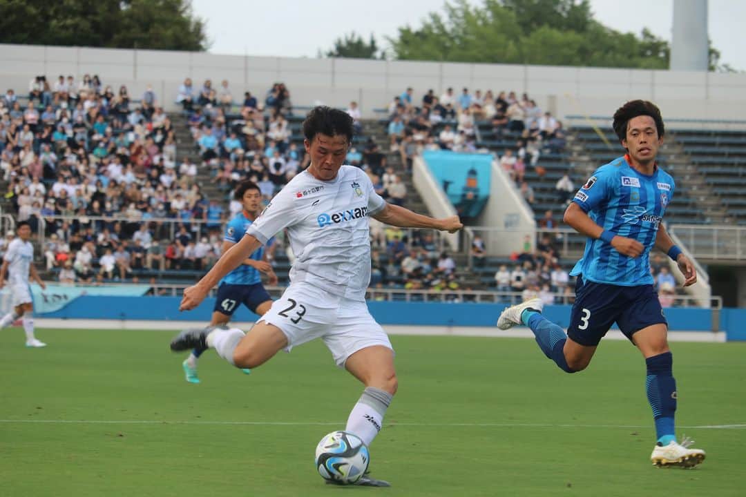 カマタマーレ讃岐のインスタグラム：「7/8 #YSCC横浜 戦  GAME PHOTOS📸#1 #カマタマーレ讃岐  ➡NEXT GAME ホーム宮崎戦 7/15（土）18:00 KICKOFF チケットはHPで発売中👇  https://jleague-ticket.jp/club/km/」