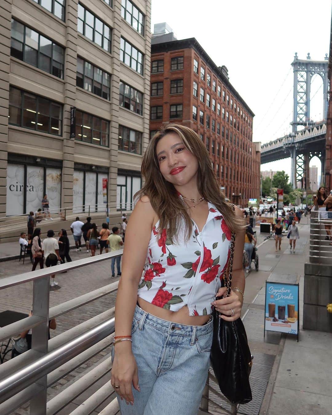 植野有砂のインスタグラム：「See you next time nyc 😘 it was too short 😩 一瞬で終わったニューヨーク！そして日に日に三白眼に、なんで🥹笑」