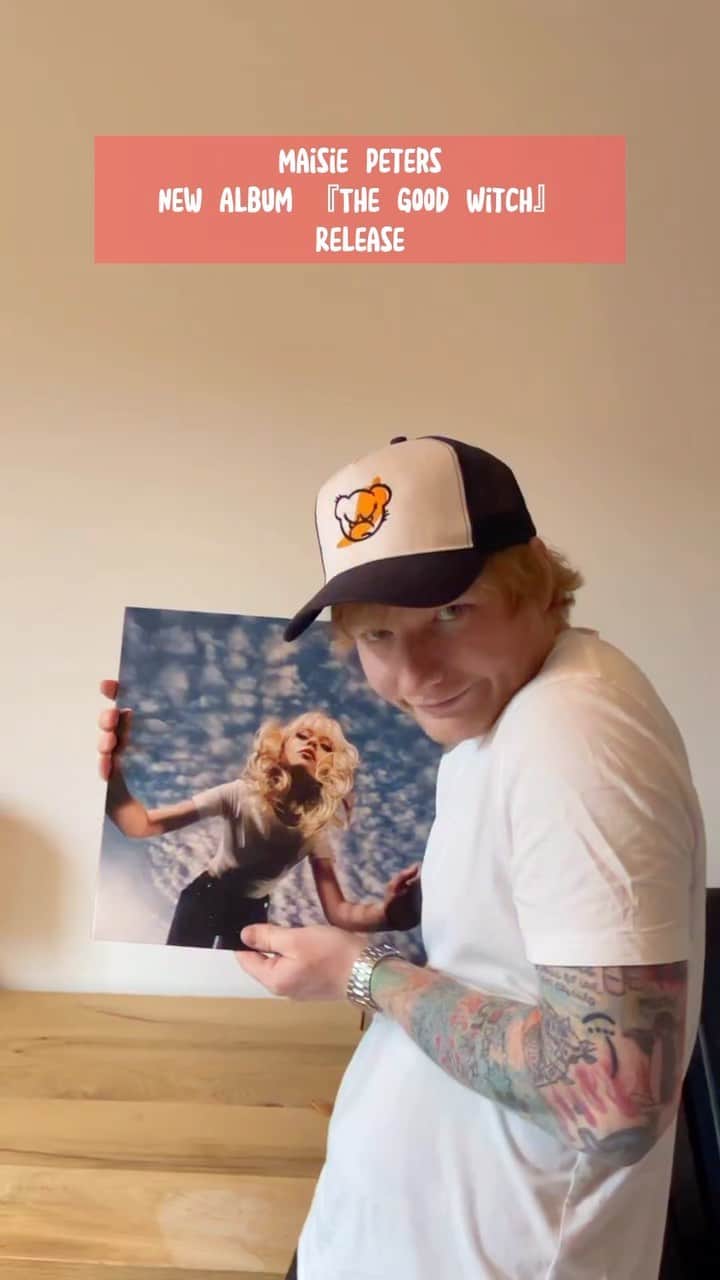 ワーナーミュージック・ジャパン洋楽のインスタグラム：「#エドシーラン おすすめのアルバムとは❔  #MaisiePeters #EdSheeran #江戸から明治へ #オススメ洋楽 #洋楽好きと繋がりたい」