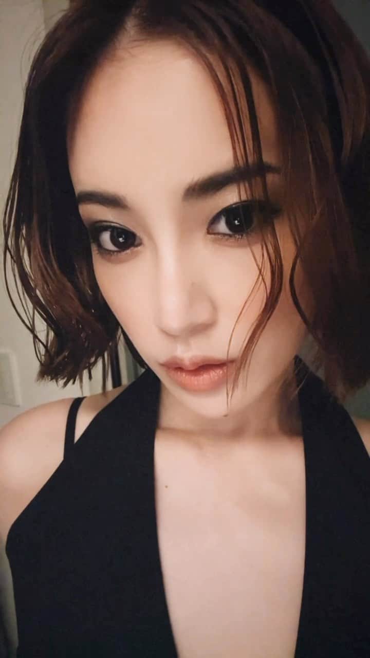 藤井夏恋のインスタグラム：「適当に髪の毛巻いた日。」