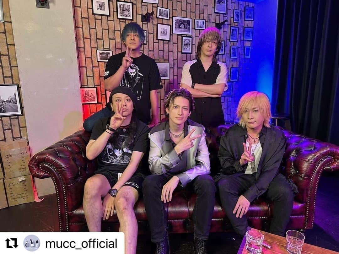 ミヤ のインスタグラム：「・・・ 『KIRITO x MUCC Special Talk』 ご視聴いただきありがとうございました！  2023年9月4日(月) 『Allen birthday presents KIRITO vs MUCC』@ Zepp Diver City（TOKYO）  是非お越しください！  https://55-69.com/news/15409  #MUCC25th #KIRITO」
