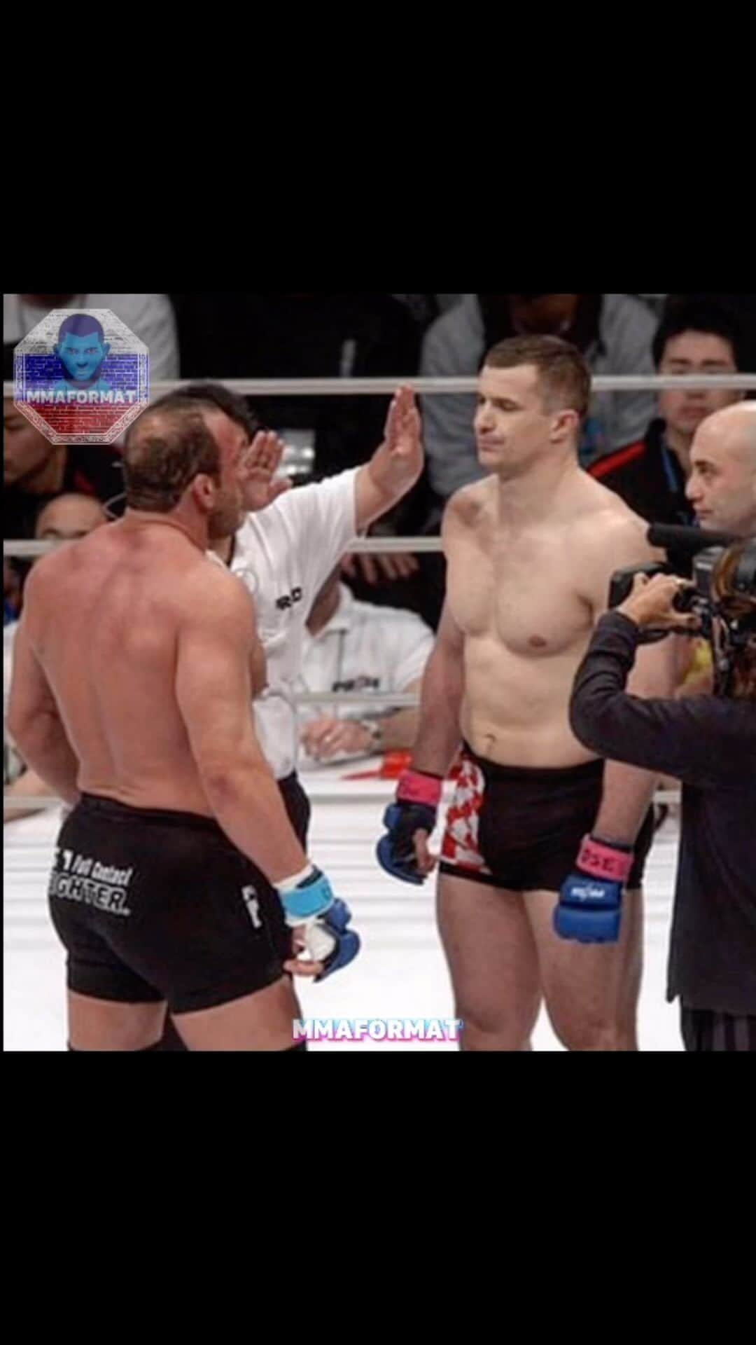 ミルコ・クロコップのインスタグラム：「• Mirko Filipović vs. Mark Coleman  • Pride 28: High Octane   • 2004.10.31 |  Saitama, Japan  • Мирко Филипович – значимая личность в мире единоборств. Он был на высоте в двух видах спорта, и доказал, что базовые ударники могут добиться успеха в смешанных единоборствах. И даже когда КроКоп сидит на пенсии, его великолепная физическая форма говорит о том, что дух воина в нём все еще жив.」