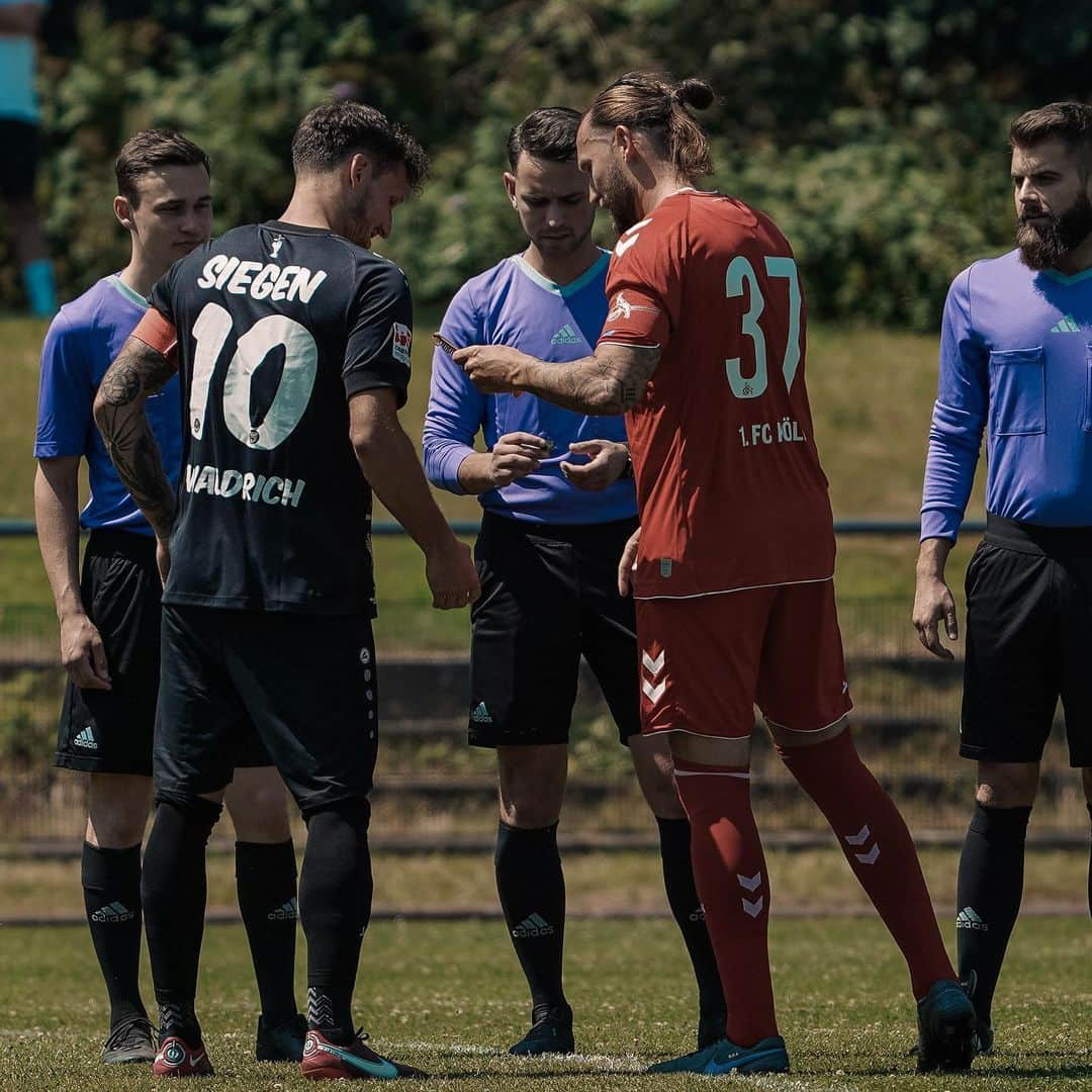 マルコ・ヘーガーのインスタグラム：「Testspiel gewonnen 💪🏻 Woche zwei ✔️   #test #game #win #preseason #hardwork #vorbereitung #fc #köln #effzeh #proud #blessed #thankful #positivevibes #mh37 #week #two #done」