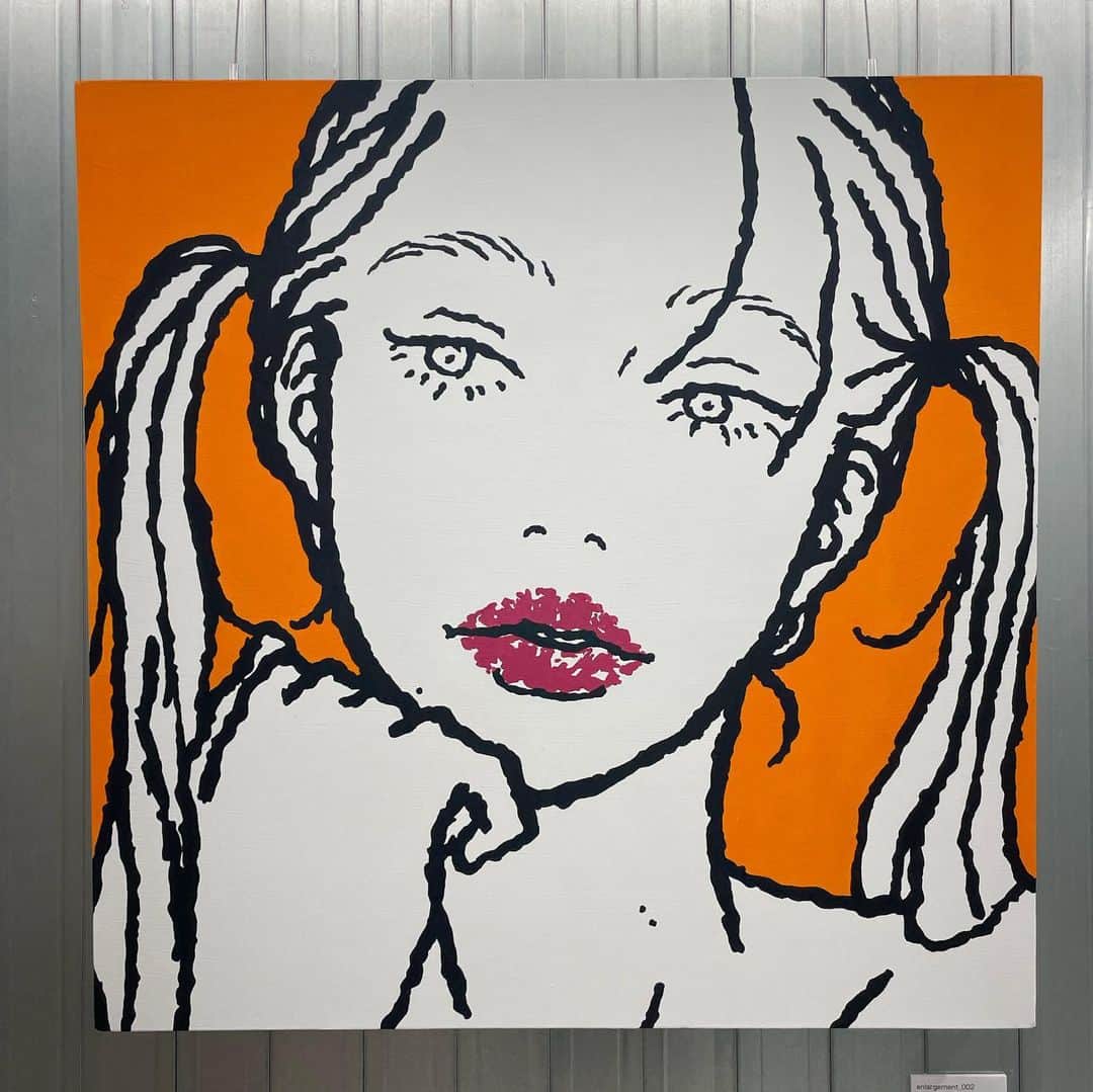 i.e.さんのインスタグラム写真 - (i.e.Instagram)「enlargement_002 606×606×62mm   Acrylic on canvas 2023  (sold)  #art #artist  #artwork  #ギャラリー #芸術 #美術  #現代アート #現代美術 #artwork #artist #contemporaryart #artcollection」7月9日 16時57分 - itabamoe