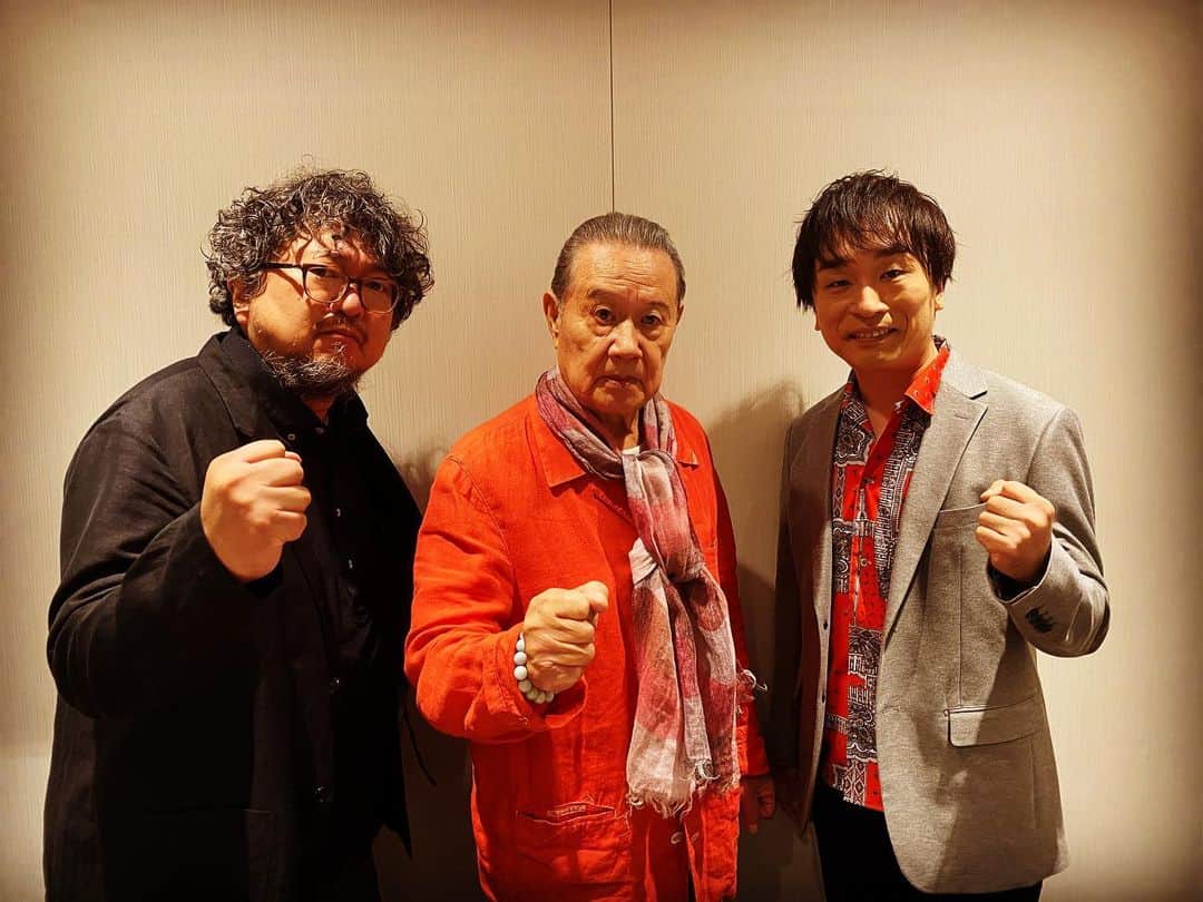 関智一のインスタグラム：「『ウルトラセブン 4K UHD ＆ MovieNEX』2023年7月7日(金)発売！  イベントでご一緒した時の写真です😊 森次さん、樋口さんと🎵  #ウルトラセブン」