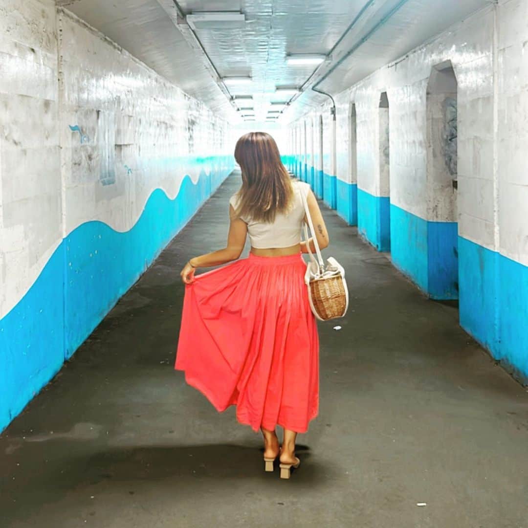 なーみのインスタグラム：「🧜🏽‍♀️日曜日満喫ぅぅ🥹♡  #気分はアリエル」