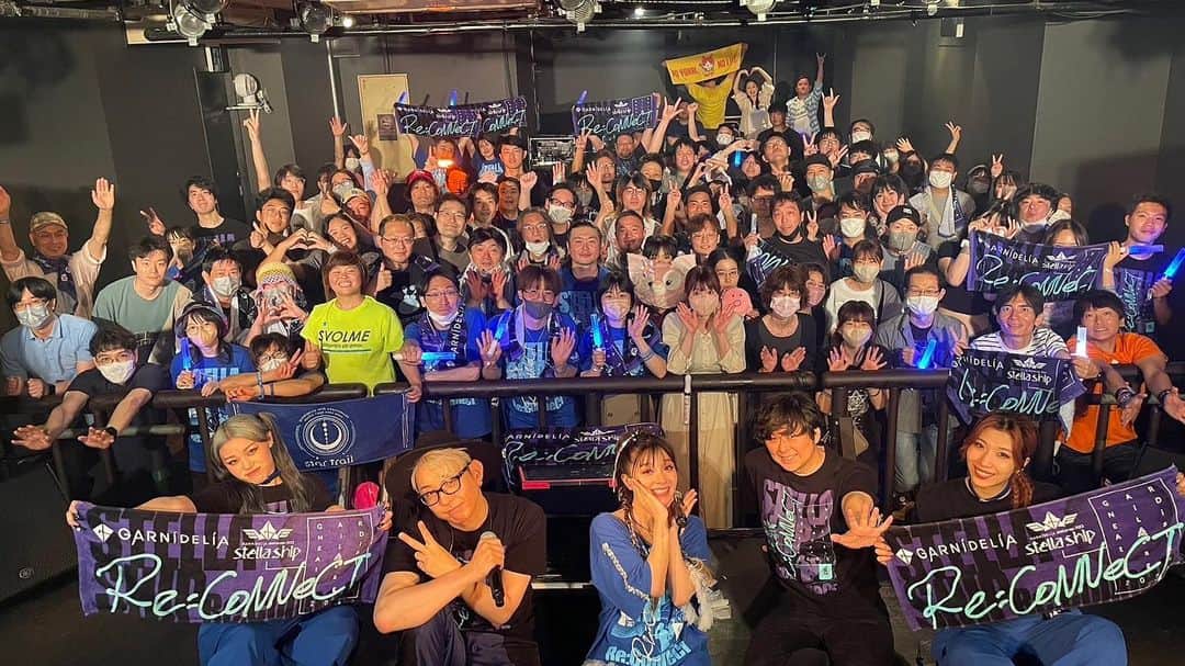 tokuのインスタグラム：「ツアー9ヶ所目、広島‼️ ありがとうございました😊 最高だぜぇー🙌  #GARNiDELiA #ガルニデss2023」