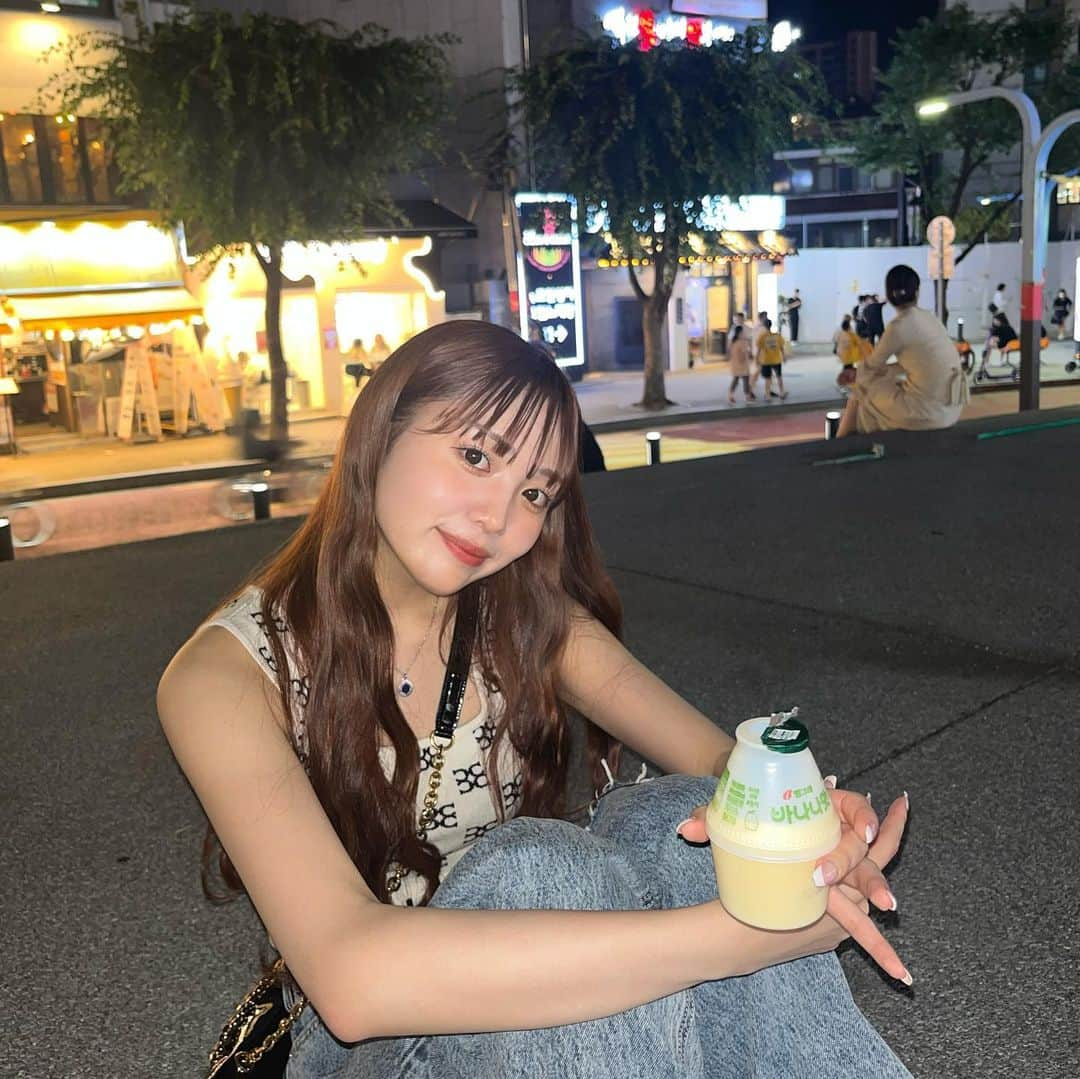 山崎美優（みゆ）さんのインスタグラム写真 - (山崎美優（みゆ）Instagram)「初の海外初の念願の 韓国に行ってきました🇰🇷💞  もうどこ見ても夢の世界で にやにやしてる写真しかなかったです。。  ねおチャンネルお楽しみにです☺︎  #韓国旅行」7月9日 19時39分 - miyu_911_m