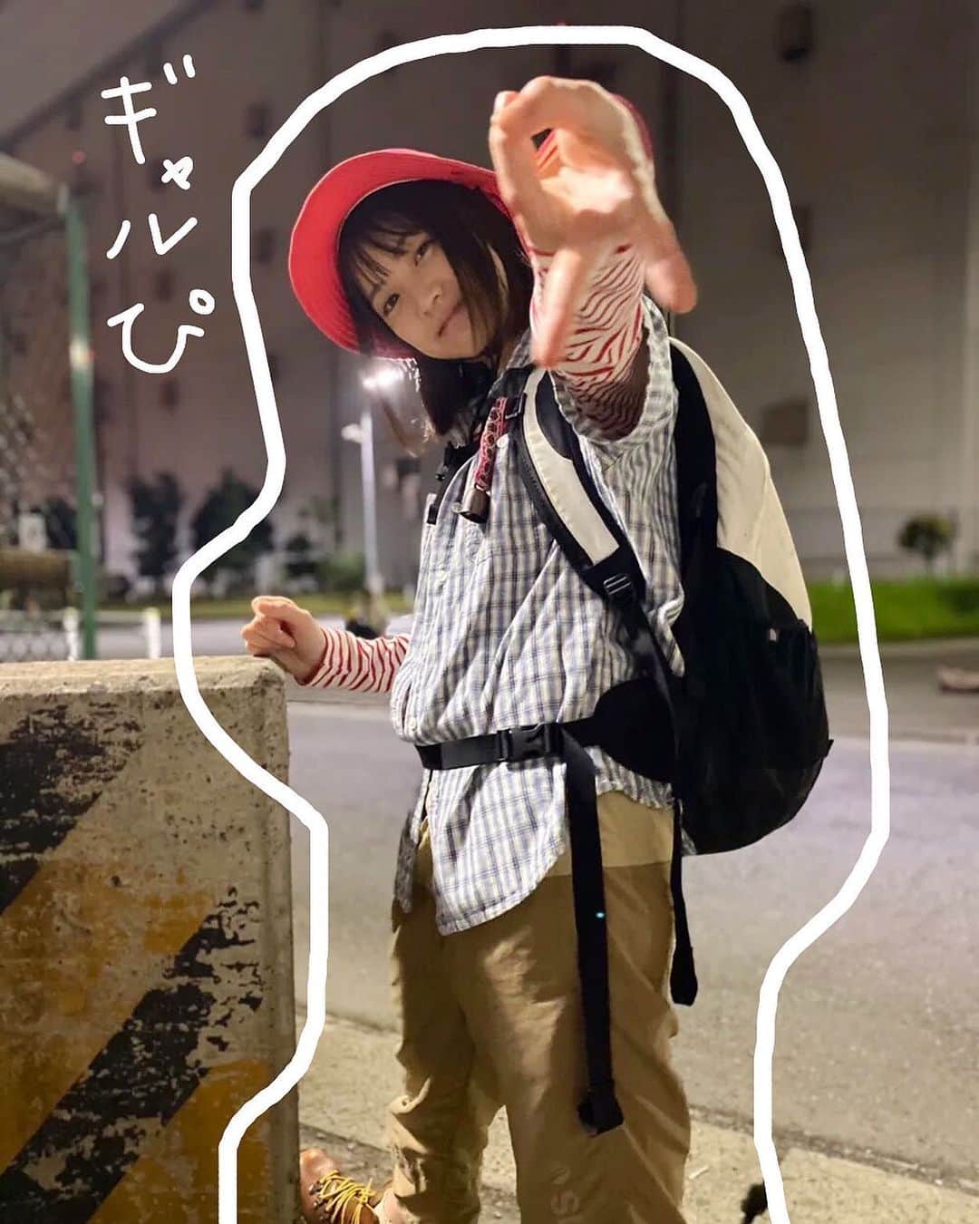中井友望のインスタグラム：「ギャルになりたい女の子でした！」