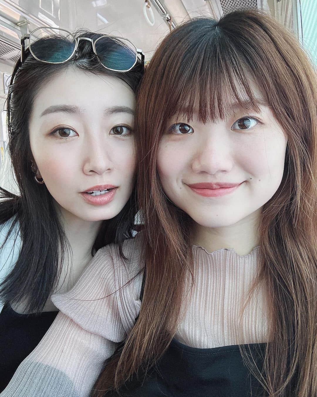 福井千佳のインスタグラム：「. . . 👯 . . ファンキーな姉で本当に申し訳ないけれど、 いつも付き合ってくれてありがとう🥰 . . . #アネとキン . . .」