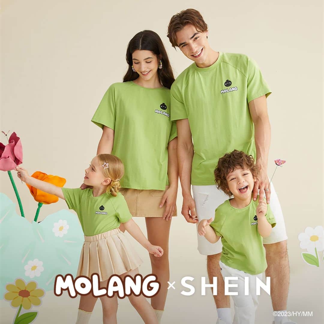 SHEINさんのインスタグラム写真 - (SHEINInstagram)「Get ready for some family twinning moments! Our family-matching outfits from #SHEINXMolang are here to make your family outings extra special. Whether it's a picnic, a day at the beach, or a fun adventure, dress up in picture-perfect styles that showcase your love. Embrace togetherness and make memories that will last a lifetime. 💛👨‍👩‍👧‍👦  🔎16933555 16042532 16042512 16933901 16042537  #SHEINXMOLANG #MOLANG #SHEINCollabs #SHEIN #SHEINforAll  *Available globally」7月10日 2時00分 - sheinofficial