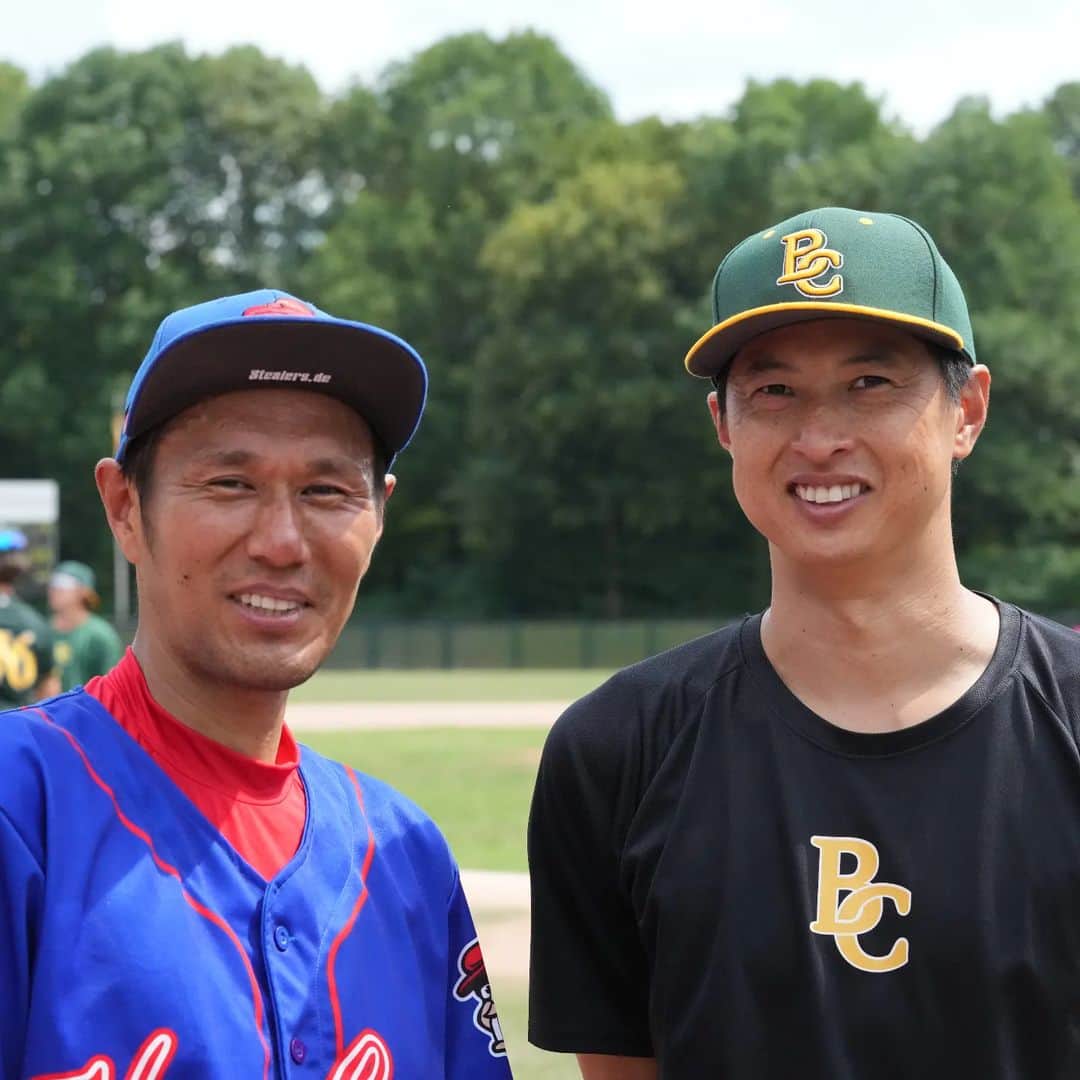 村田透のインスタグラム：「Nippon pitching in the german Baseball Bundesliga   #BASEBALL  #baseballbundesliga  #bonncapitals  #hamburgstealers  #baseballjapan」
