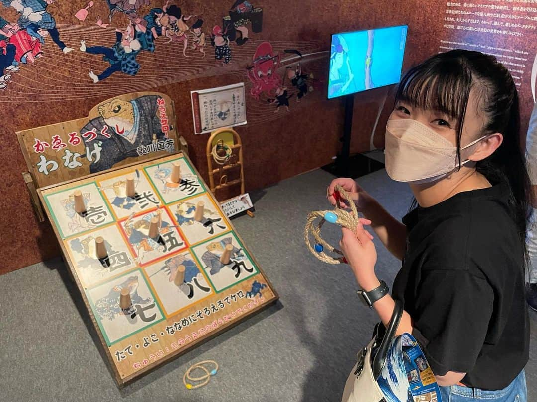 高橋萌さんのインスタグラム写真 - (高橋萌Instagram)「#動き出す浮世絵展nagoya を観に金山南ビル美術館棟(旧ボストン美術館)へ！  タイトル通り浮世絵が動き出したり触れたり、そして遊べたり！！！大満喫💓 今まで浮世絵をじっくりみたことがなかったけど…とてと身近に感じられて素敵空間でした✨  満喫しすぎて結構長居しちゃった😇」7月9日 20時55分 - takahashimoe0225