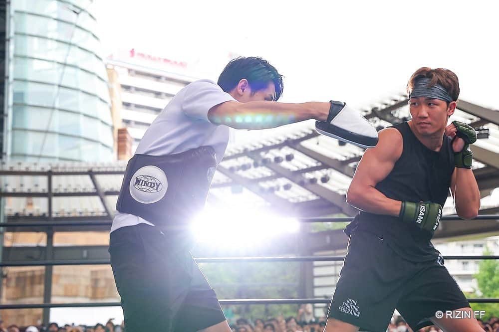 RIZIN FF OFFICIALさんのインスタグラム写真 - (RIZIN FF OFFICIALInstagram)「#超RIZIN2 Open Workout/Sun Jul9,2023 Photos📸  Mikuru Asakura @mikuruasakura」7月9日 21時07分 - rizin_pr