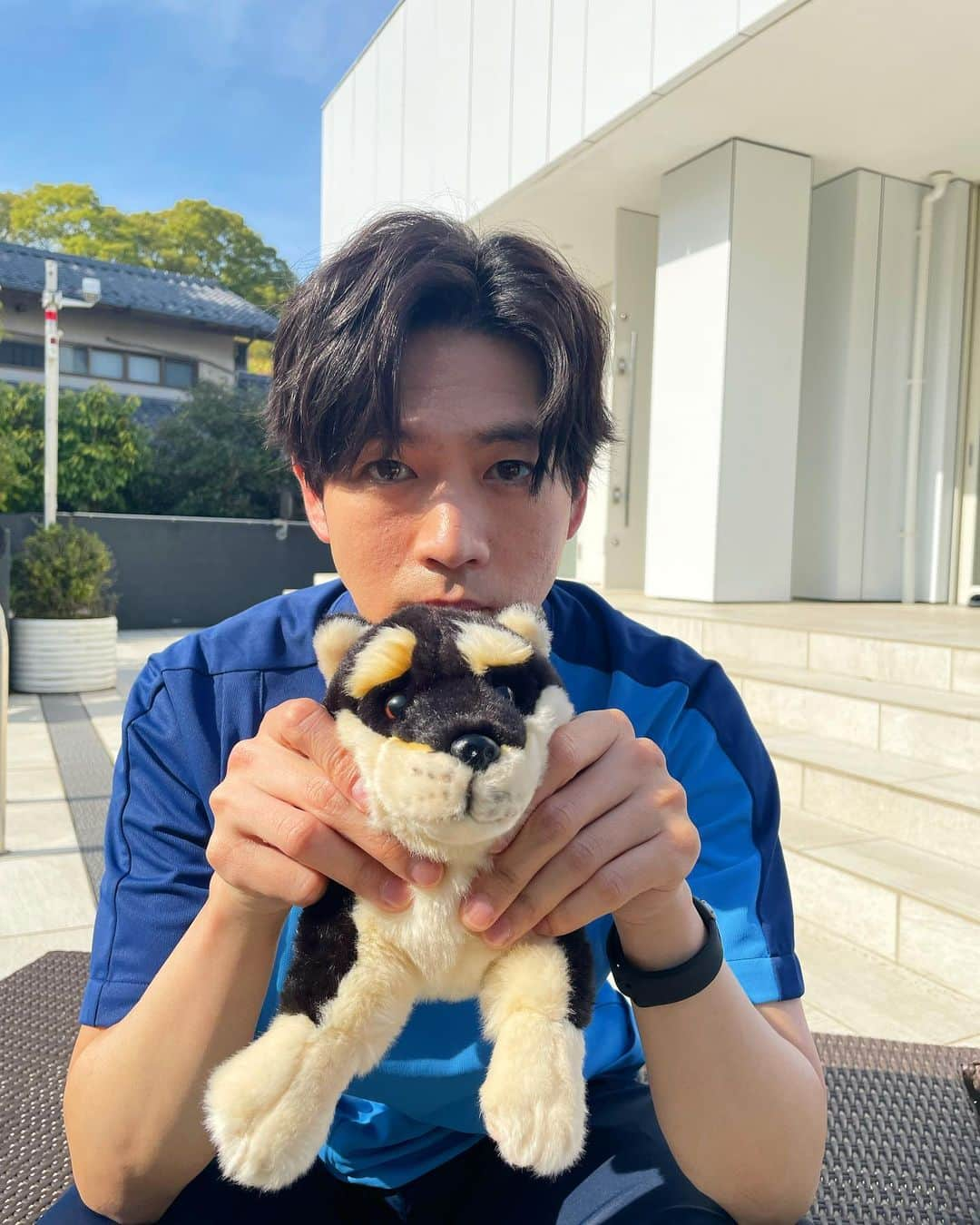 松下洸平さんのインスタグラム写真 - (松下洸平Instagram)「犬はぬいぐるみでもかわいいなぁ。  いつかの動物病院貴山先生。🐶  今日も一日おつかれさまでした！」7月9日 21時03分 - kouheimatsushita_official