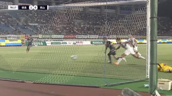 徳島ヴォルティスのインスタグラム：「明治安田生命J2リーグ第25節 #徳島ヴォルティス 1-1 #ファジアーノ岡山  78分 #柿谷曜一朗 ⚽️  #徳島ヴォルティス #vortis #Jリーグ #football」
