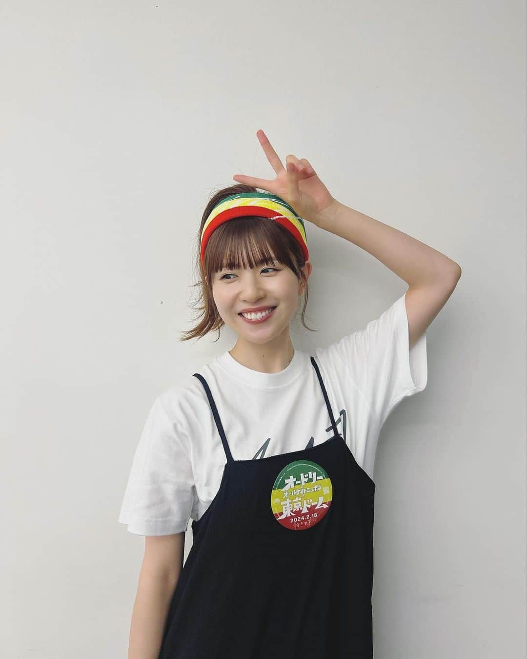 松田好花さんのインスタグラム写真 - (松田好花Instagram)「ㅤ ミーグリコーデ💚💛❤️  #yahostagram   #日向坂46 #松田好花  #ミーグリ #ありがとうございました  #オードリー #オールナイトニッポン #annkw #東京ドーム #行きます  #かならずや」7月9日 21時47分 - matsudakonoka.yahos