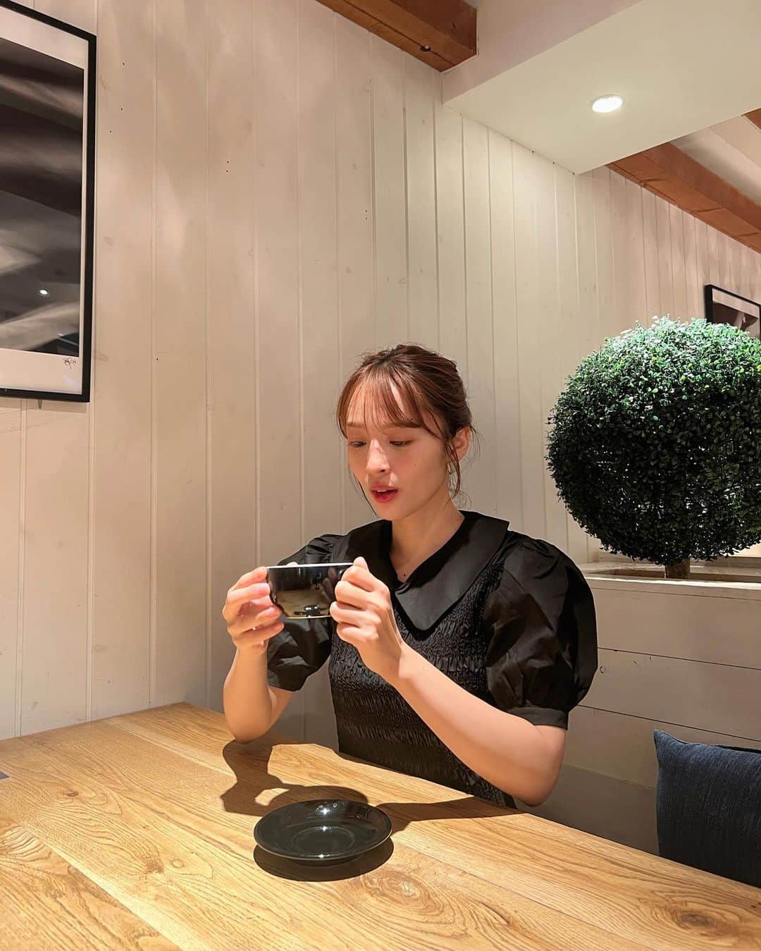 神部美咲さんのインスタグラム写真 - (神部美咲Instagram)「コーヒーと向き合いました。☕️」7月9日 21時55分 - jimbu_misaki