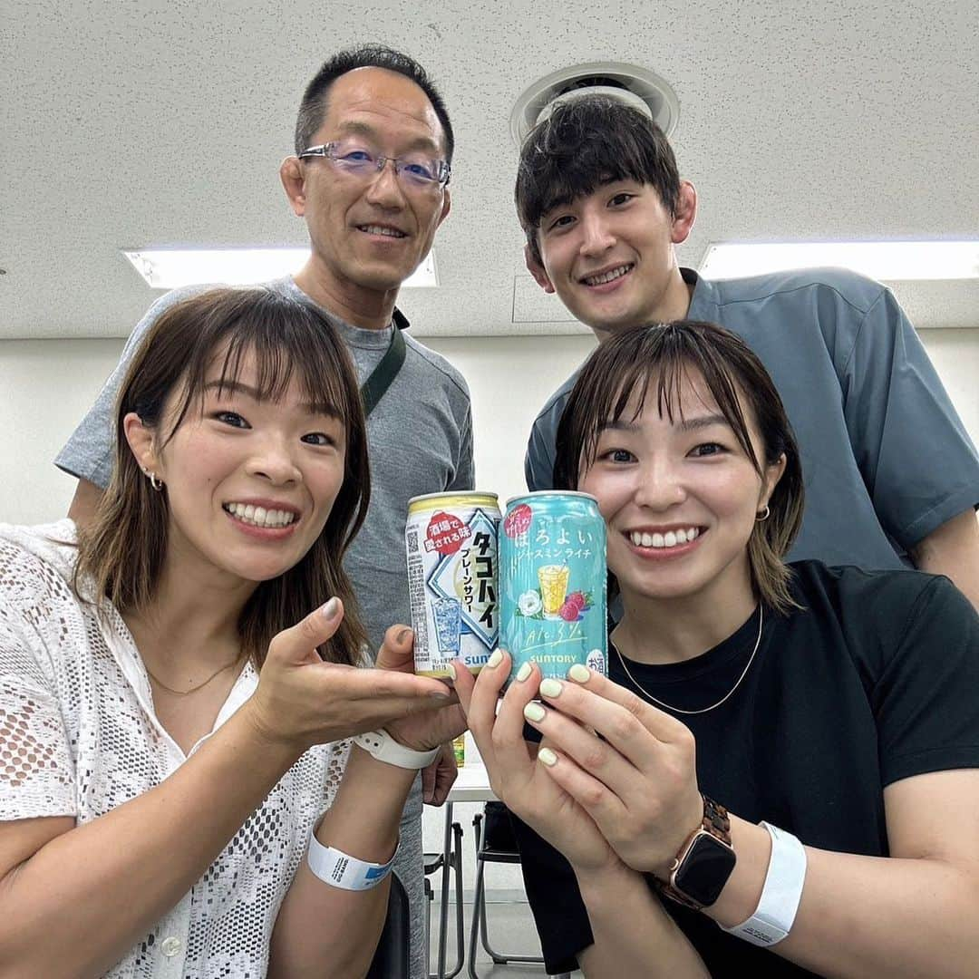 川井友香子さんのインスタグラム写真 - (川井友香子Instagram)「. サントリーグループの会社イベントへ(^-^)🩵 ボッチャ体験とプレモルの神泡体験もして、食べて飲んで、短い時間やったけど楽しかった☺️🍺  本当あたたかい大好きな会社🤲🏻」7月9日 22時29分 - yukako_kawai27