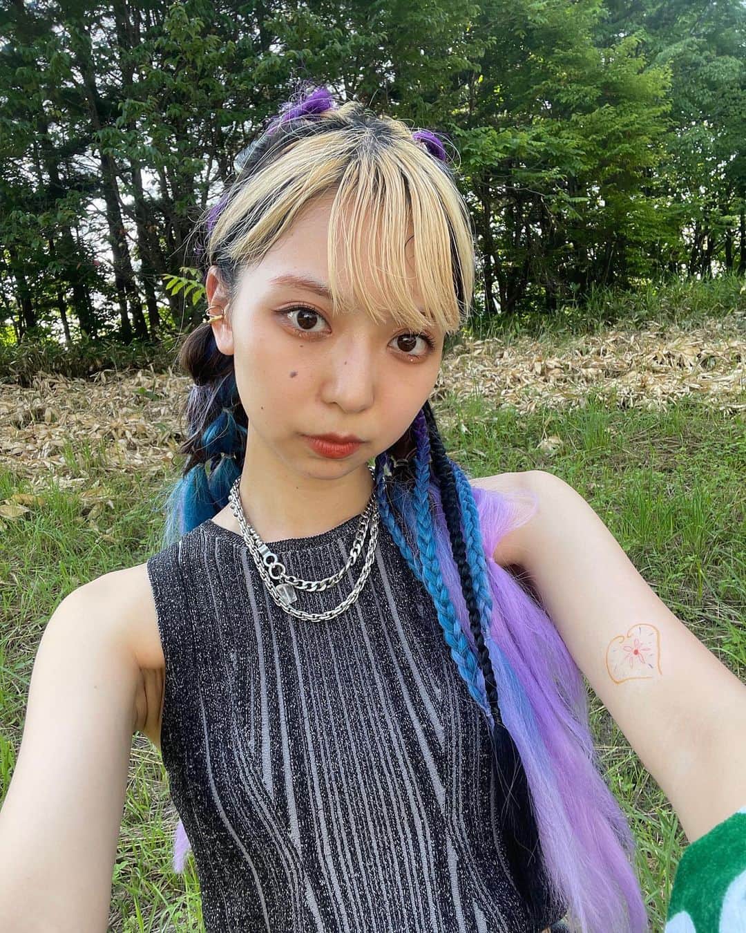 竹内アンナのインスタグラム：「ㅤㅤㅤㅤㅤㅤㅤㅤㅤㅤㅤㅤㅤ 🦄🦄🦄 ㅤㅤㅤㅤㅤㅤㅤㅤㅤㅤㅤㅤㅤ とってもかわいいヘアアレンジしてもろた」