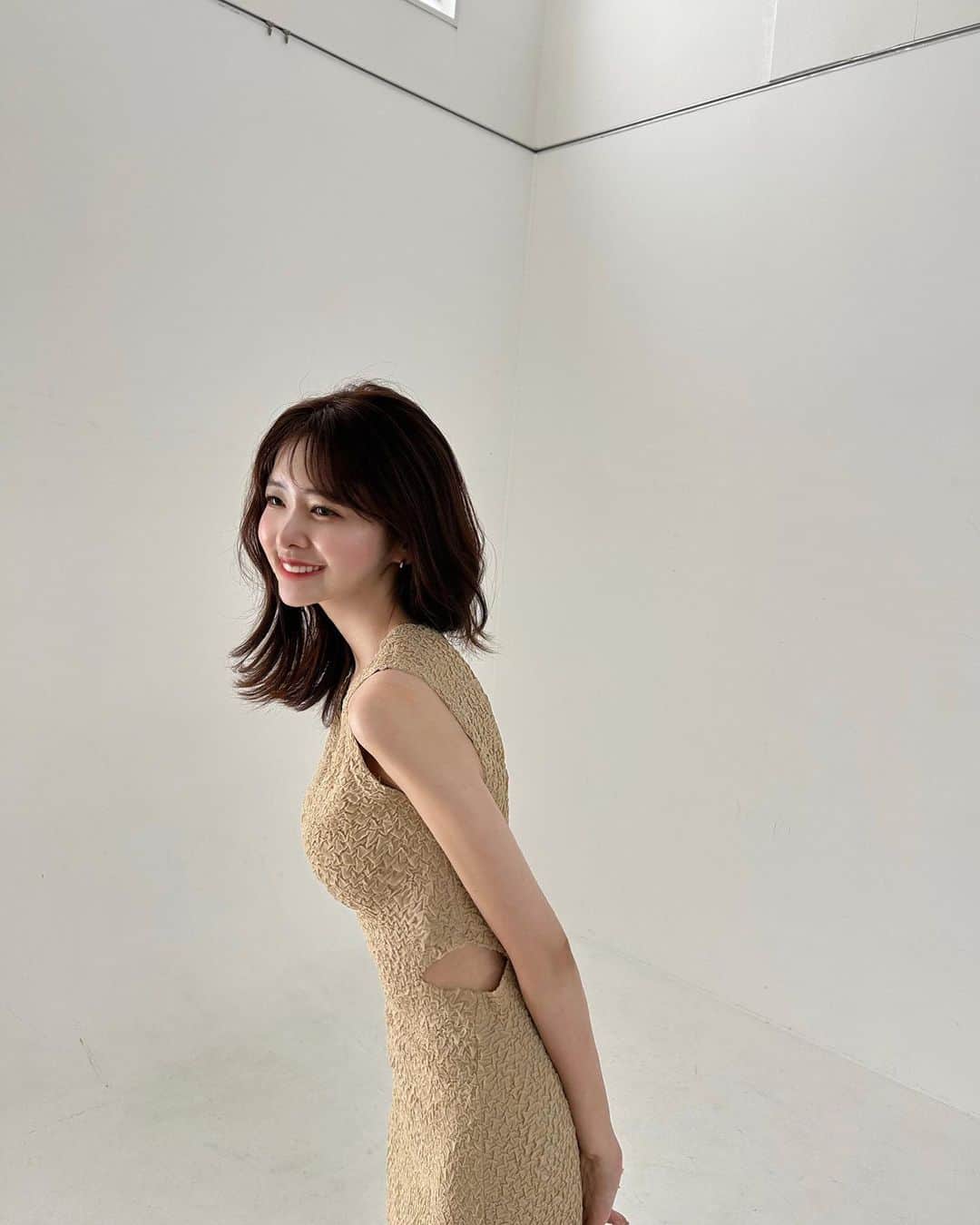 chiharuのインスタグラム：「new one-piece🤍」