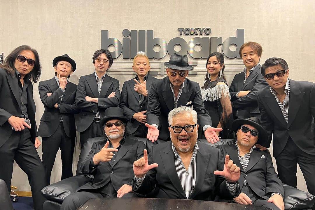 クレイジーケンバンド【公式】のインスタグラム：「ビルボードライブ東京2日目ありがとうございました！ 盛り上げ上手でゴージャスな皆様のおかげで演奏もノリノリ！！  次回7/13,14ビルボードライブ横浜でお待ちしております！  by staff  #クレイジーケンバンド  #crazykenband  #横山剣  #billboardlive #tokyo」